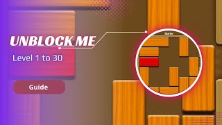 Unblock Me (Level 1 - 30) - Guide screenshot 1