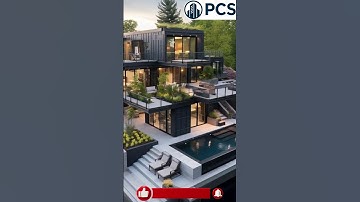 Clean Modern Front Elevation Render in Revit and SketchUp #shorts
