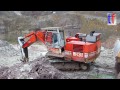 O&K RH 30-D Loads MOXY Dumper, Quartz Quarry / Sandwerk, 02.12.2016.