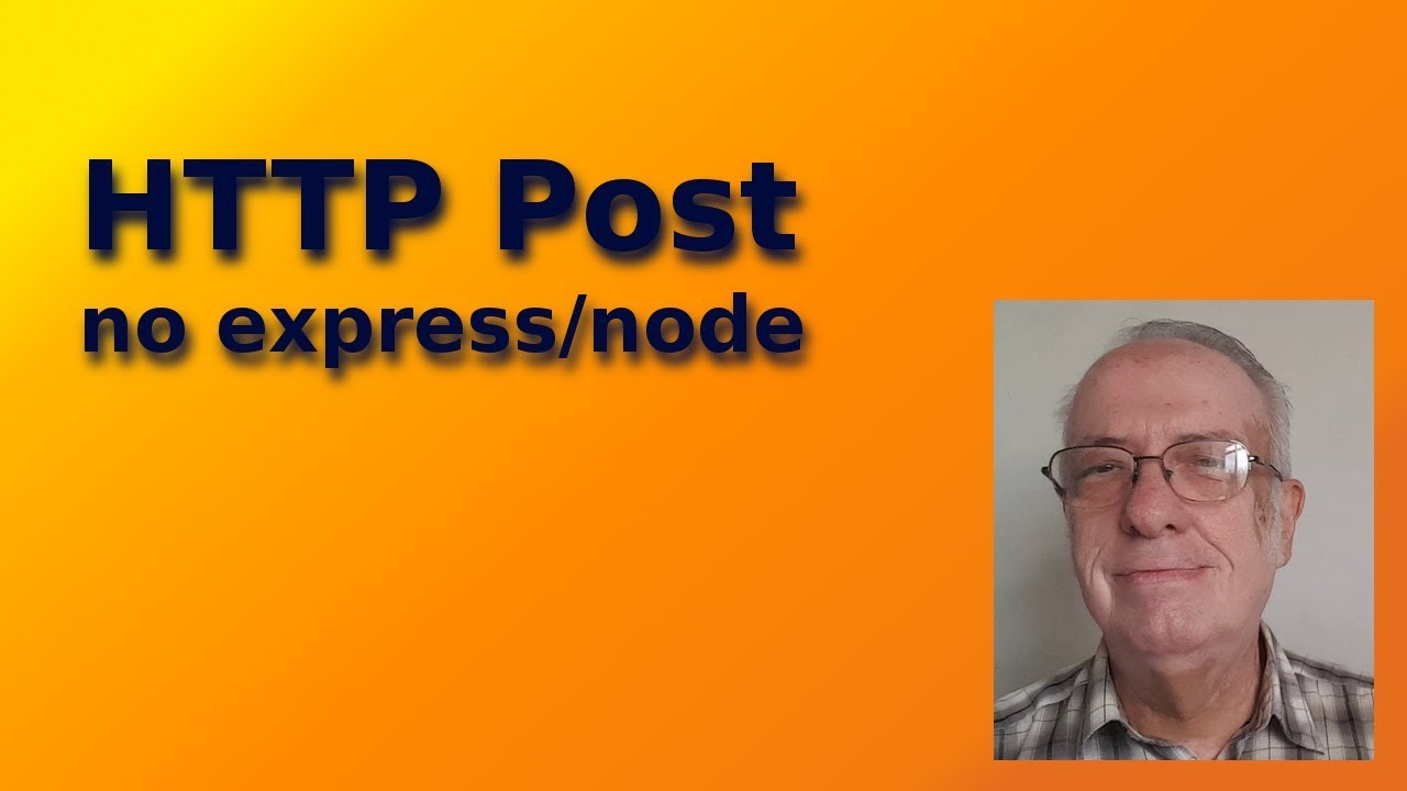 Http método POST no Express (NodeJS) - YouTube
