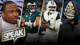 How much trouble are Jalen Hurts, Eagles in after 33-13 loss vs. Cowboys? | NFL | SPEAK image