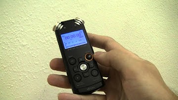 Eltrinex V12Pro - Recording - voice recorder for visually impaired users