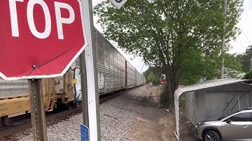CSX ES40DC Duo Leads L644 Through Chapin SC With A 2nd Gen K5HL on 4/24/2023!