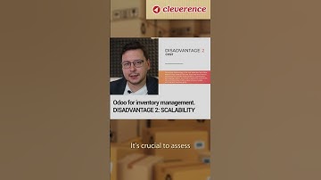 Odoo for #inventorymanagement . DISADVANTAGE 2: scalability