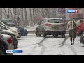 Снег в марте – норма: юг и центр Хабаровского края накрыл очередной циклон