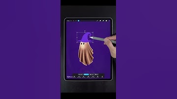 Halloween Ghost 👻 landscape #digitalarttutorial  #procreate