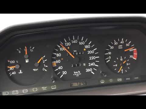 تسارع مرسيدس بنز 500 124 فرخ شبح من 0 260