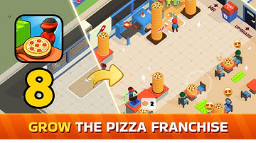 Pizza Ready - Gameplay Walkthrough Part 8 Stickman Pizza Restaurant Idle Tycoon (iOS, Android)