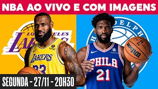 Los Angeles Lakers x Philadelphia 76ers | AO VIVO COM IMAGENS EM PORTUGUÊS image
