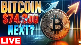 Could Bitcoin Climb To $74k Next?🚀 Crypto Market Outlook