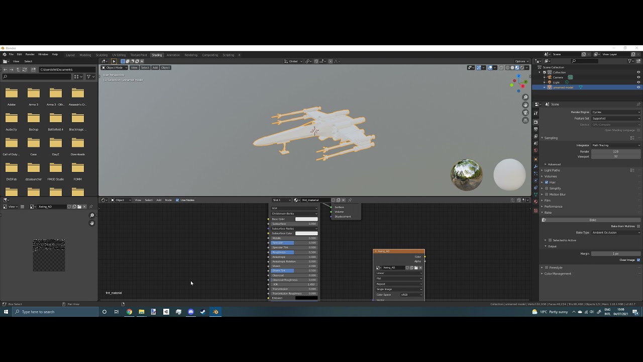 How to bake Ambient Occlusion in Blender 2.8+ - YouTube