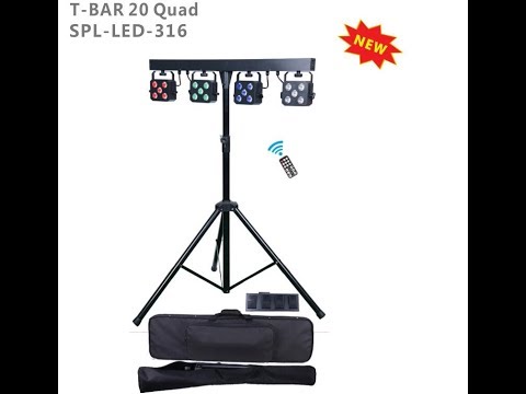 Stage T Bar Lighting Extension For Speaker Stand Review DJ,SPL-LED-316