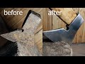 Реставрация советского топора, Восстановление топора, Rusty Axe, Restoration, How to Restore an Axe