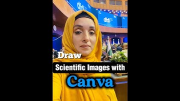 Draw Scientific Images With Canva by using FREE Traill