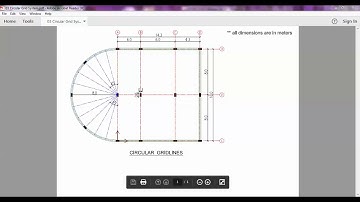 03 Circular Gridlines in ETABS