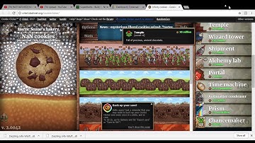How To Get NaN Or Infinity Cookies In Cookie Clicker | Hack