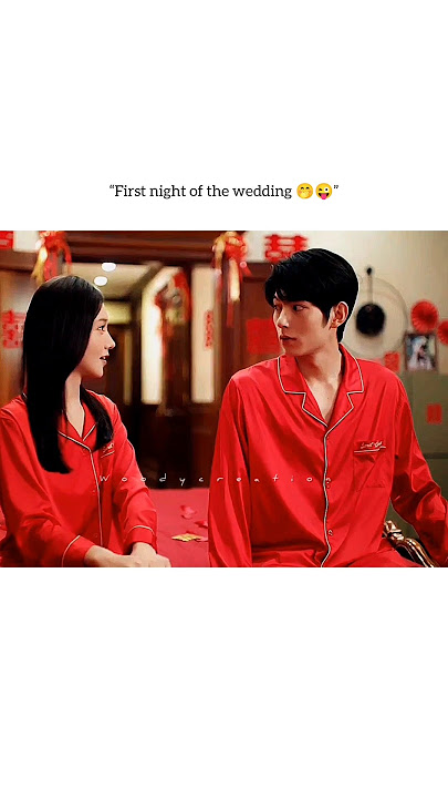 “Malam pertama pernikahan 🤭😜”