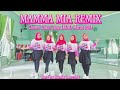 Mamma mia remix  linedance choreo chany jung kor march2024 sanggar bunda lampung