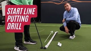 Simple Ruler Drill for Better Putting Start Lines