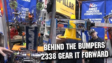 Behind the Bumpers | 2338 Gear it Forward | Charged Up Robot Overview