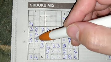 Three kinds of sudokus today, third one a Killer Sudoku puzzle. (#354) 12-04-2019 part 3 of 3