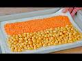 My husband is happy! All you need is 30 minutes! 1 can Chickpeas and 100g Lentils!