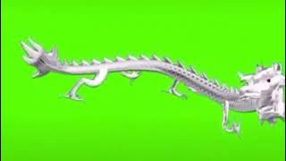 GREEN_SCREEN_DRAGON_SNAKE||GREEN SCREEN NAGA