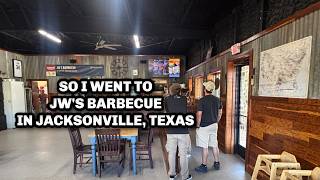 So I Went to JW's Barbecue in Jacksonville, Texas