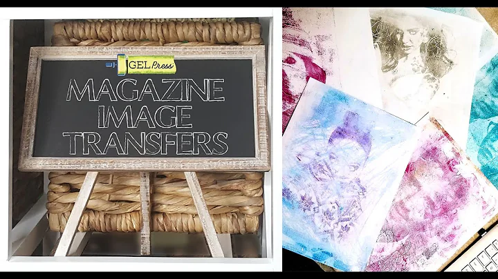 Gel Press 1-Step Fashion Magazine Image Transfers ...
