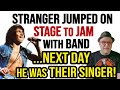 Random Dude Jumped on Stage to Jam with LEGENDARY Band…Next DAY-He Was The SINGER!-Professor of Rock
