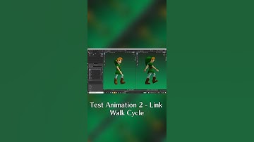 Test Animation 2 - Link Walk Cycle