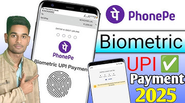 Phonepe Biometric Upi Payment Launch 2025 | Upi Biometric Payment | Upi Fingerprint Payment