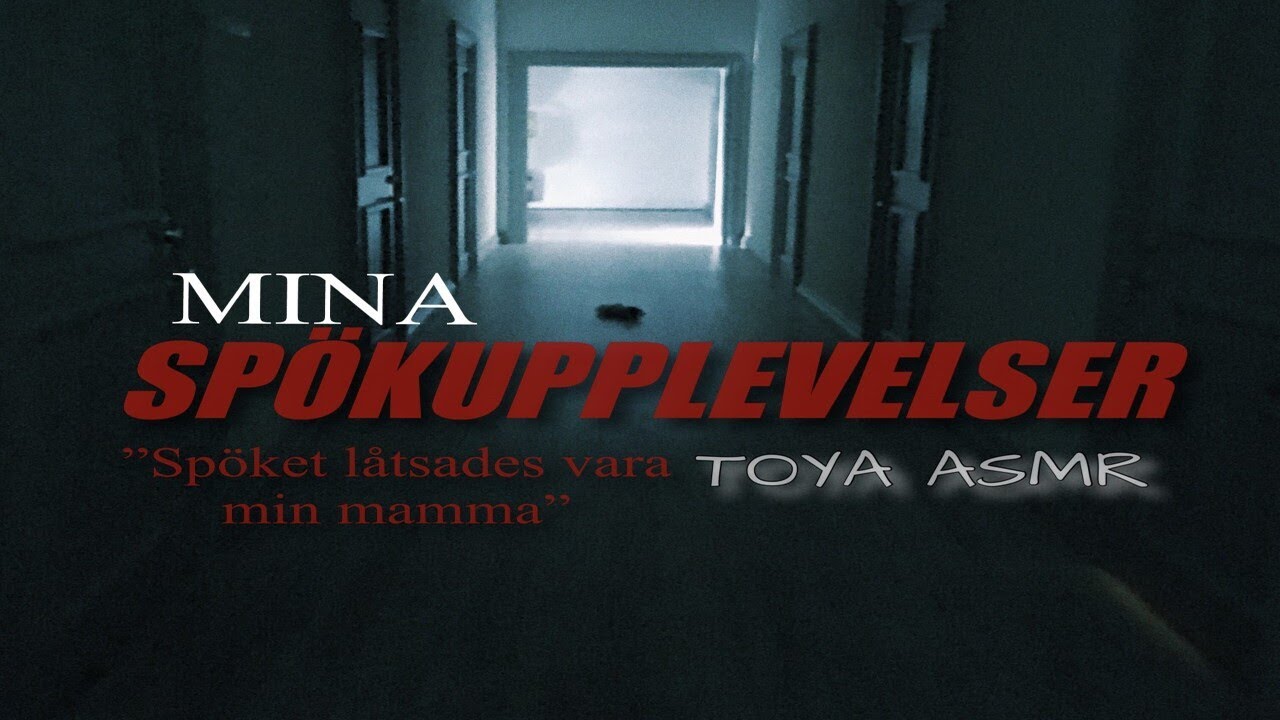 ASMR Mina spökupplevelser Del 1 | (SWEDISH) Whispering, leather gloves and mic scratching