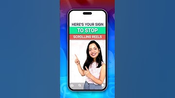 How to stop scrolling reels #shorts