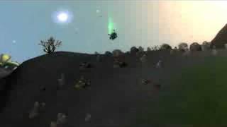 This is my chase scene from Spore