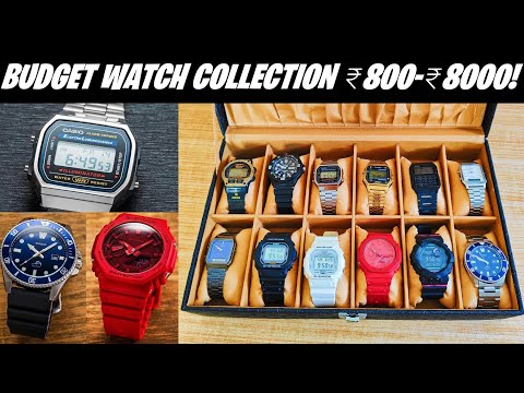 My Budget Watch Collection PART-1⚡| BEST Casio, G-Shock, Timex INDIA 2022!