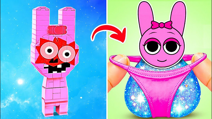 LEGO Pinki vs Sprunki Incredibox Sweets *Cool DIYs & Fun Adventures*