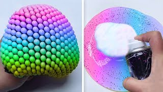 Satisfying slime asmr relaxing the most video oddly