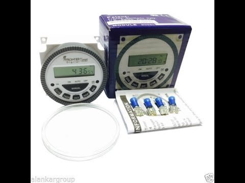 Unbox Review Digital Timer Auto Power Switch On Off Programmable Controller Tm 619 2 H