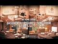 【あつ森】MY HOME LAYOUT#3 雰囲気の違う地下と二階のリビングルームレイアウト|BASEMENT  & UPSTAIRES LIVING ROOM【自宅レイアウト】
