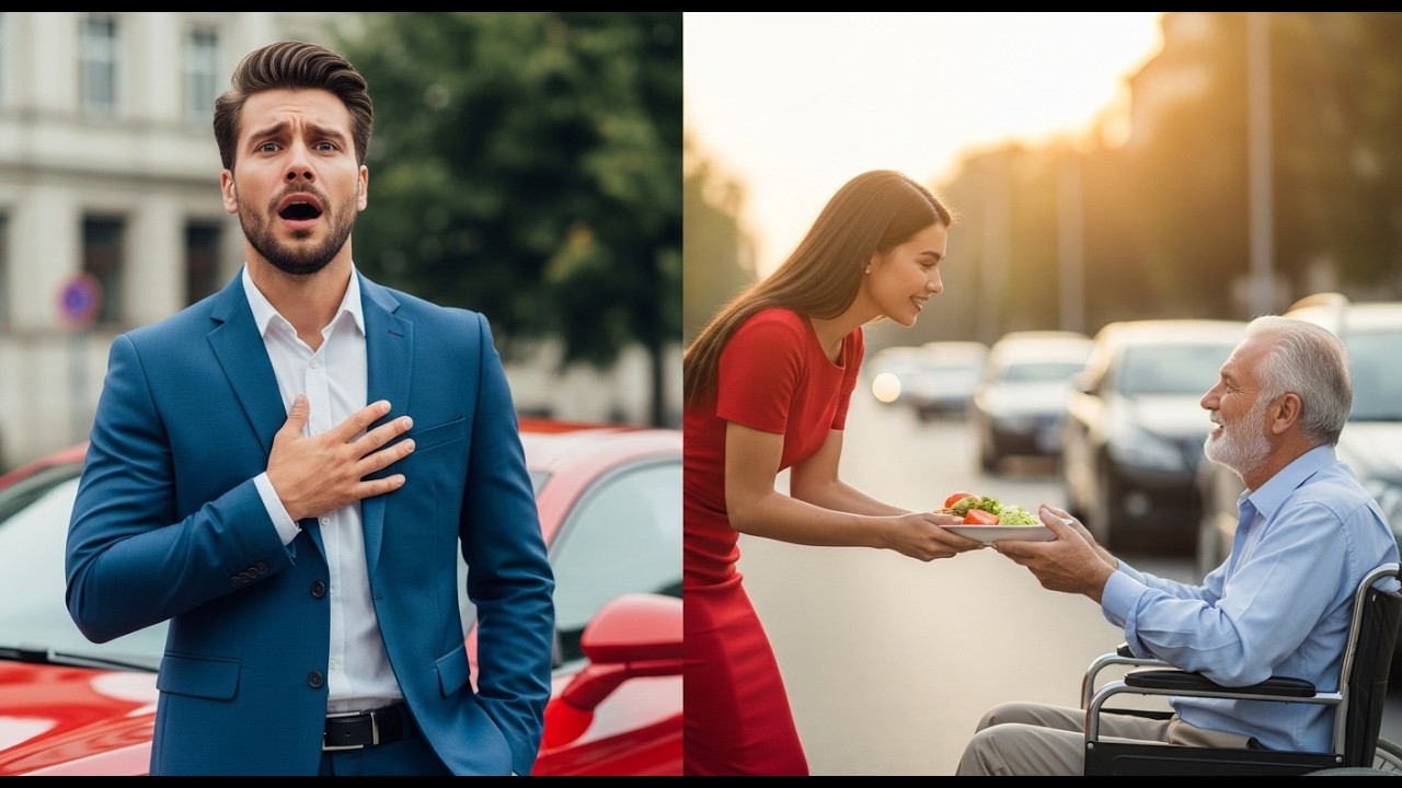 Bilyonaryong Nakita ang Kanyang Mahirap na Empleyada na Nagpapakain sa May Kapansanan  #tales