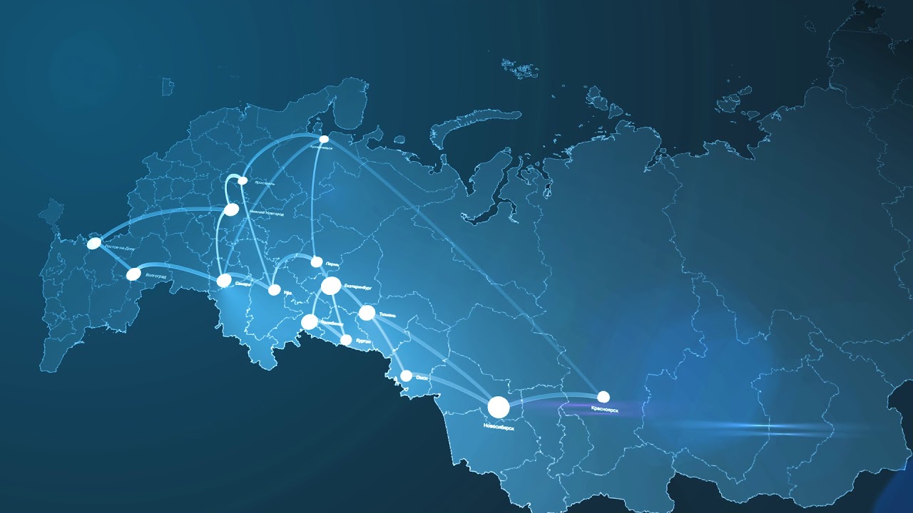 Новая сеть россия. Антикризисная карта России.