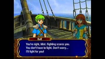 Fire Emblem: Path of Radiance - Support B: Mist & Rolf