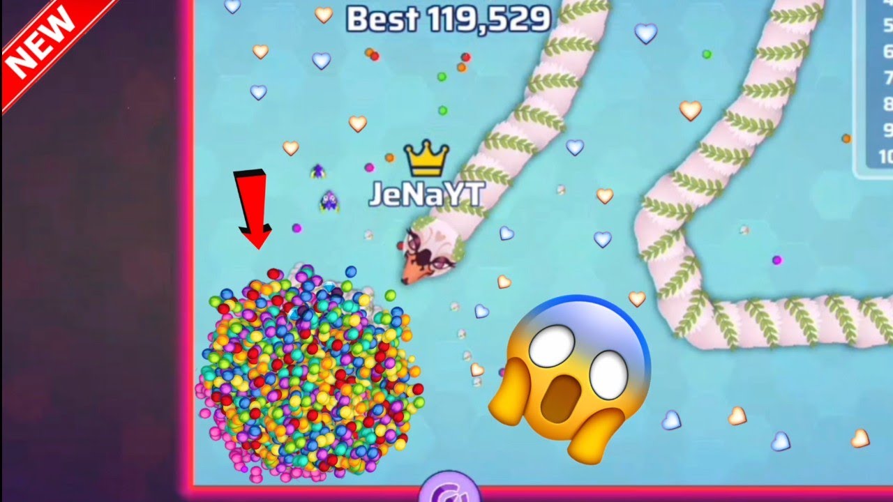 I Find Huge Score Points In The Map Corner? Snake.io