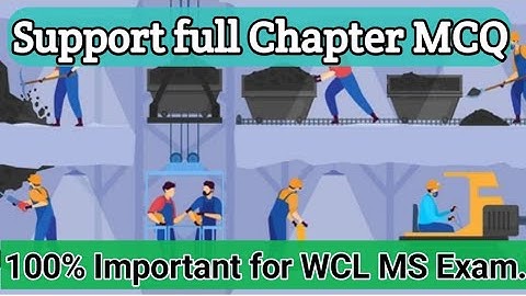 Support Full Chapter MCQ || पूरा Chapter एक Video में || 100% Important for WCL MS Exam ||