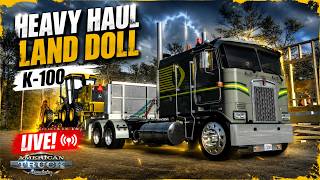 LIVE | Laid-Back Trucking with the Kenworth K100 | ATS Stream #live #livestream