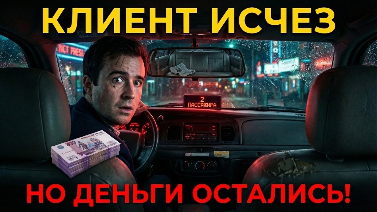 Таксист подвёз клиента, которого не было – но что тогда сидело сзади?!
