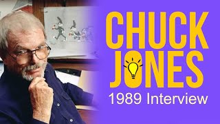Chuck Jones 1989 Interview | Animation Inspiration