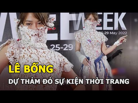 Video Lê Bống mặc thứ quái dị đi dự thảm đỏ sự kiện thời... - youtube