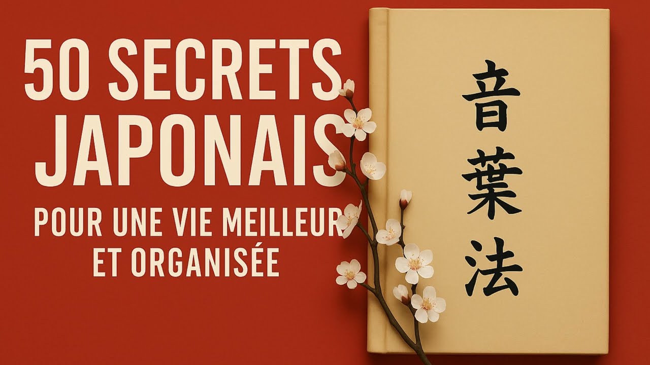 50 Secrets Japonais Pour Une Vie Meilleure Et Organisée.